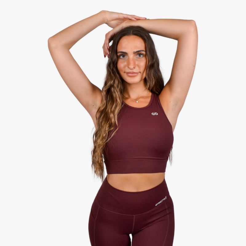 Red Performance Bra