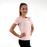 Fresh Peach White Performance Shirt