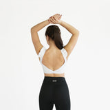 White Butterfly Bra