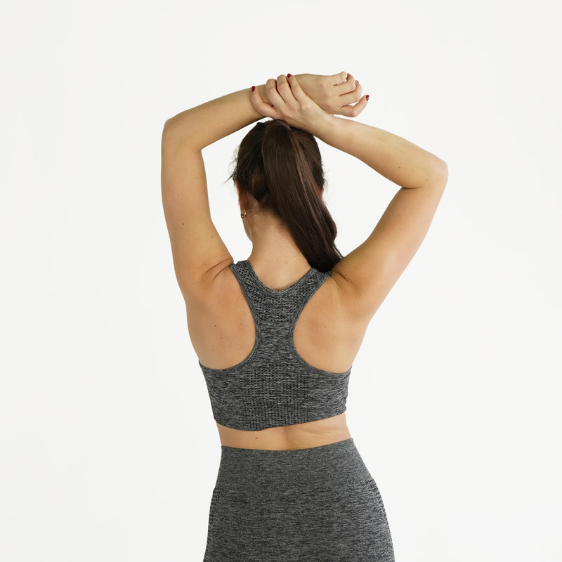 Elite Seamless Bra Grey