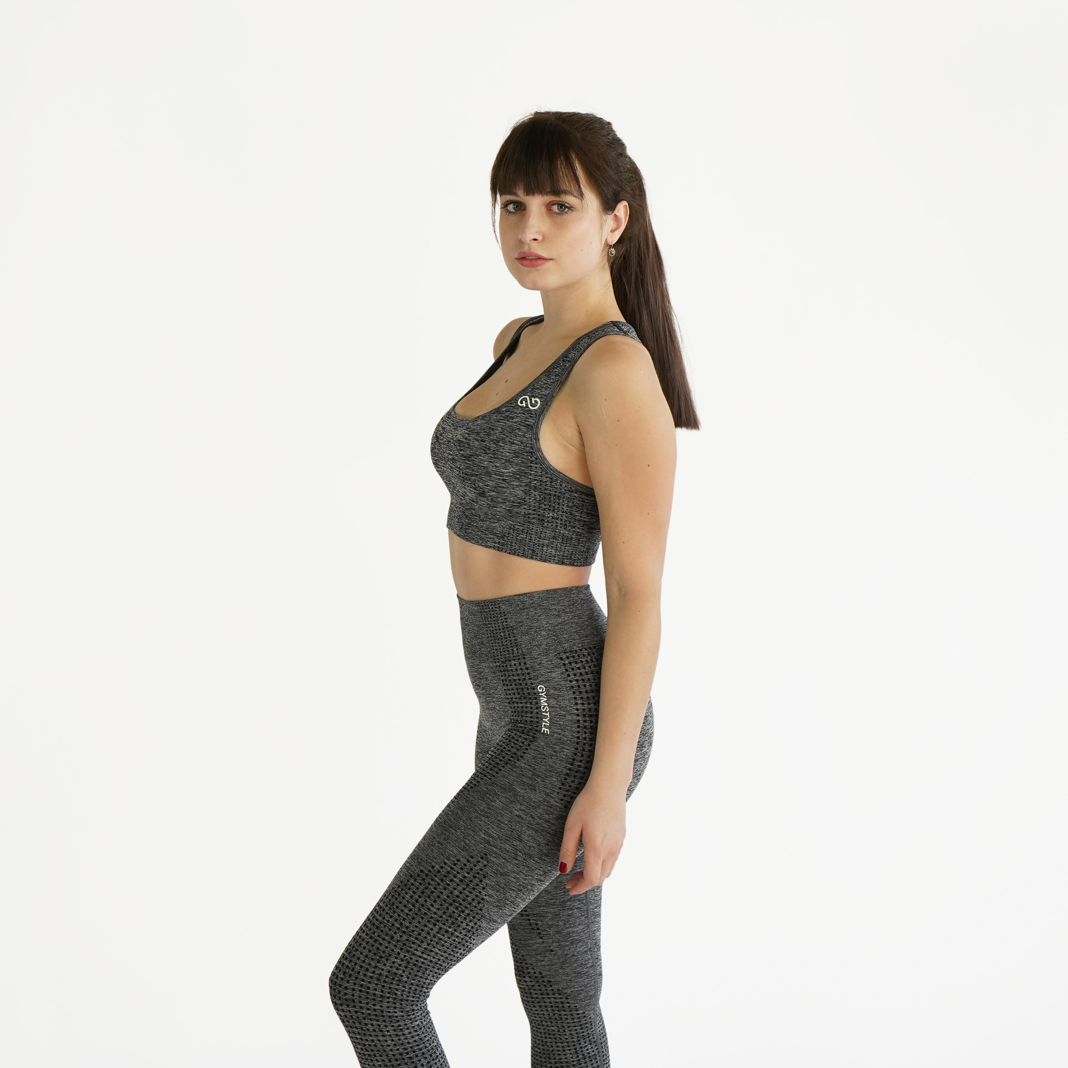 Elite Seamless Bra Grey