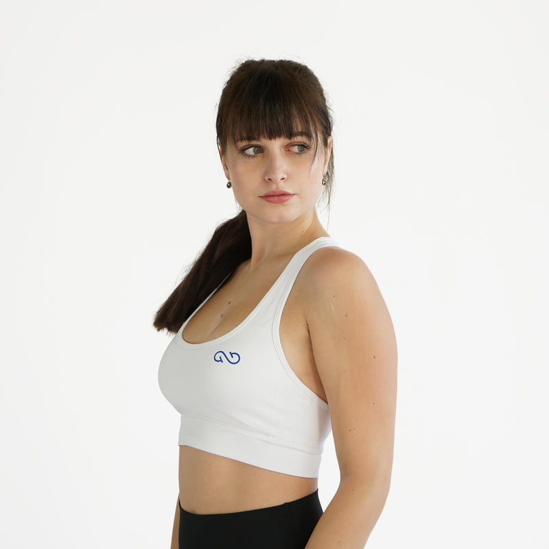 White Performance Bra