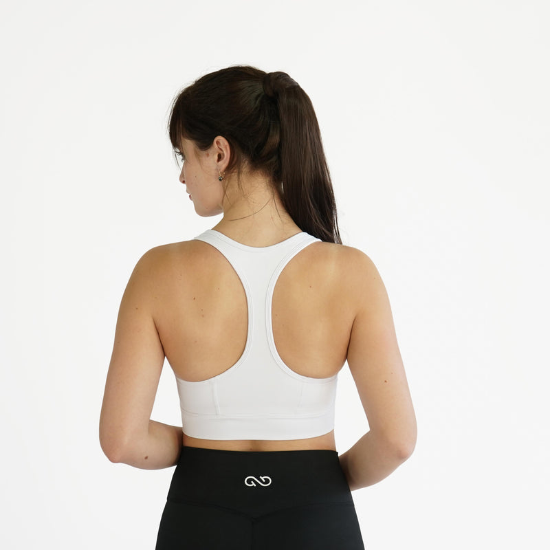 White Performance Bra