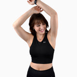 Pure Black Performance Bra