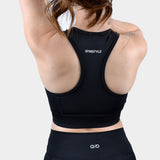 Pure Black Performance Bra