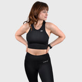 Pure Black Performance Bra