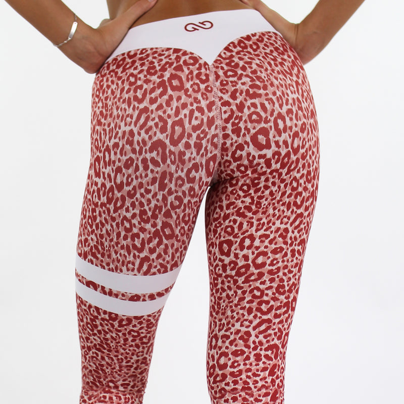 Red Wildcat Leggings