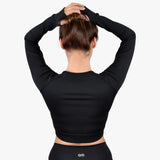Pure Black Performance Longsleeve