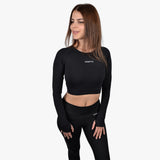 Pure Black Performance Longsleeve